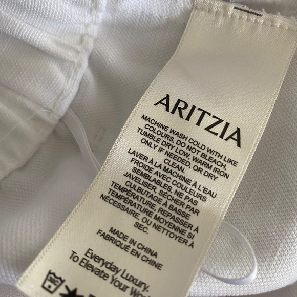 Aritzia Wilfred Lodge Linen Pant (XS, White) - Picture 5 of 6